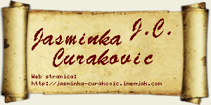 Jasminka Curaković vizit kartica
